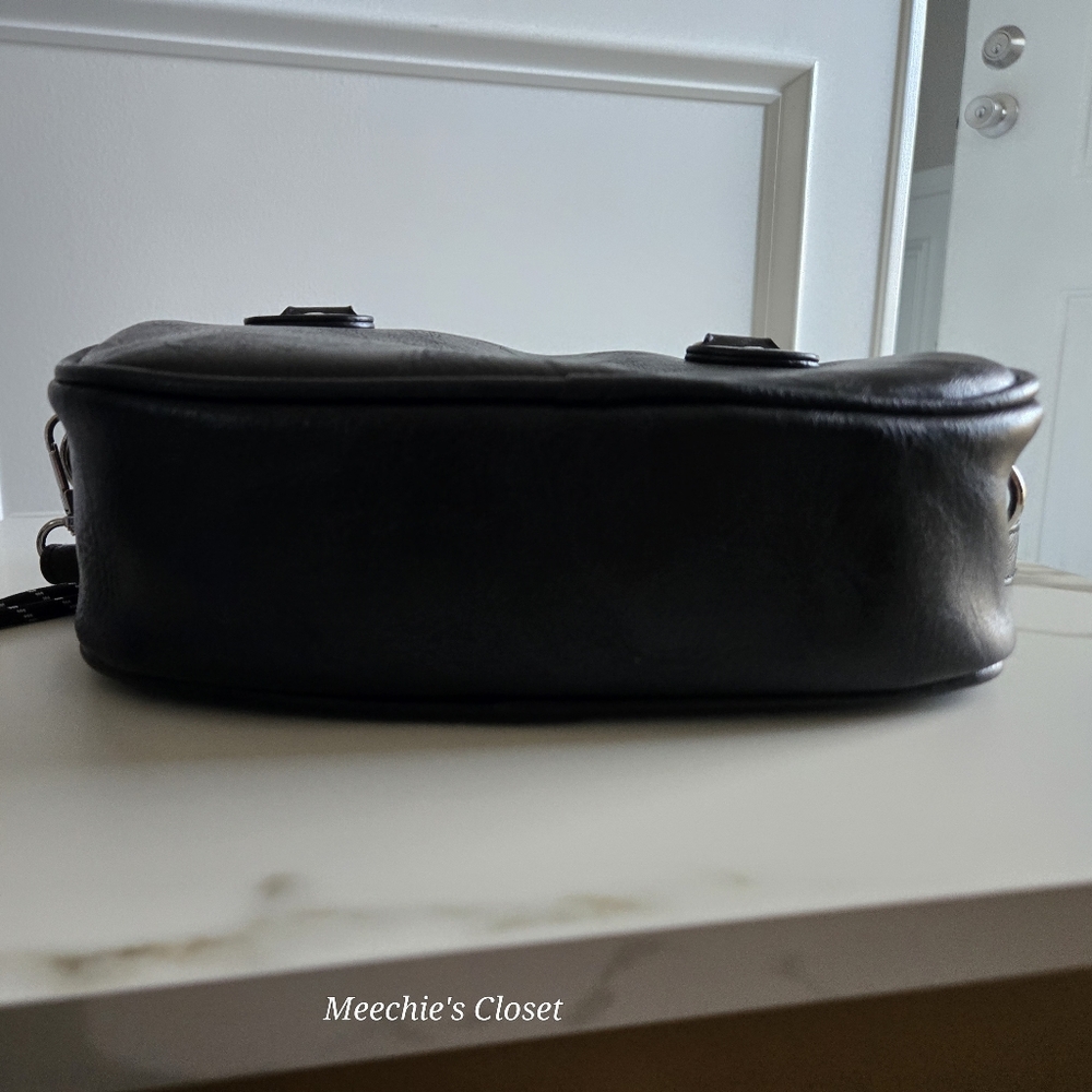 Aeropostale Y2K Studded Bowler Satchel Black Heart Star NWT​ - Picture 8 of 15